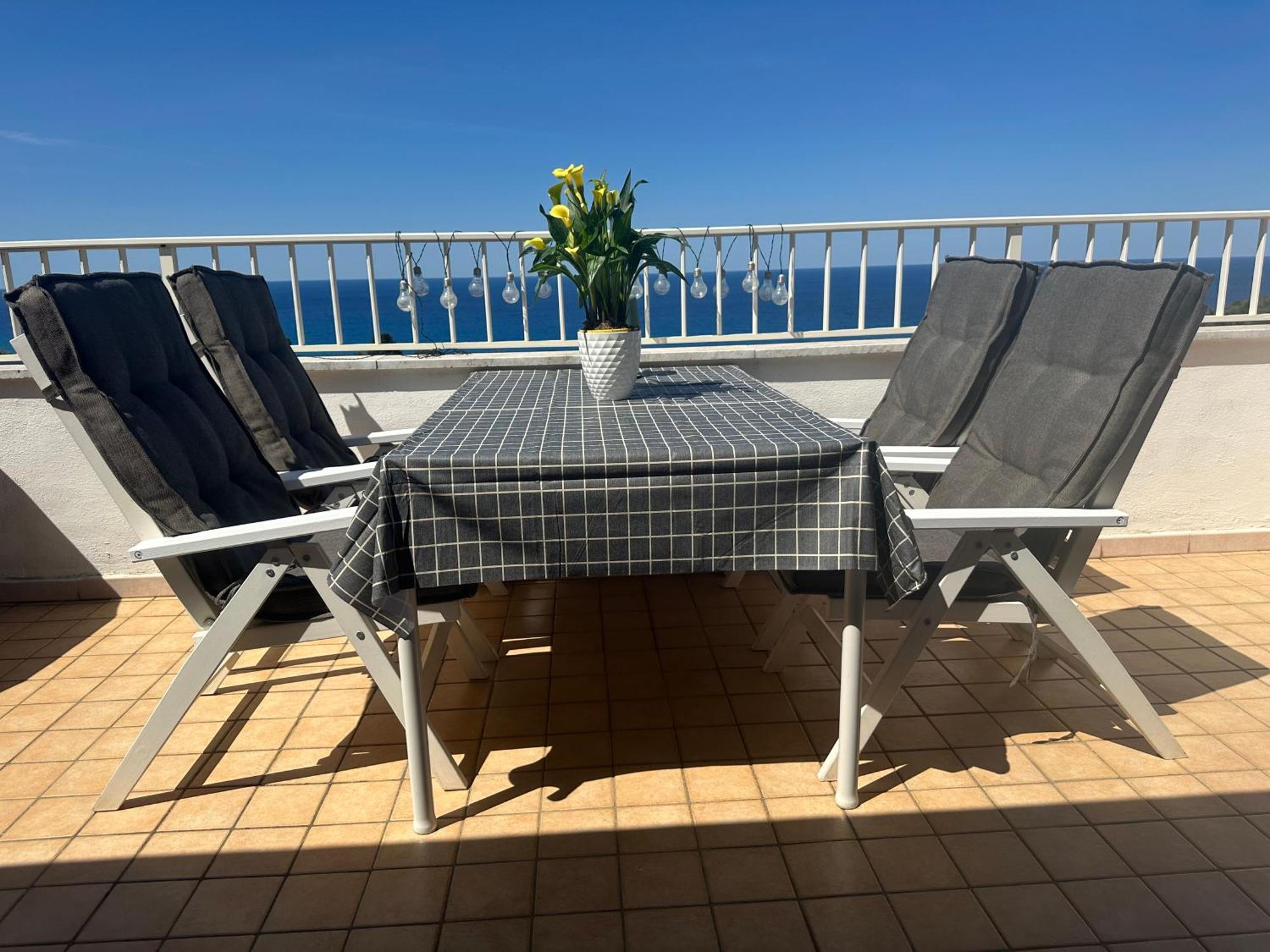 Apartment With Sea View تروبيا المظهر الخارجي الصورة